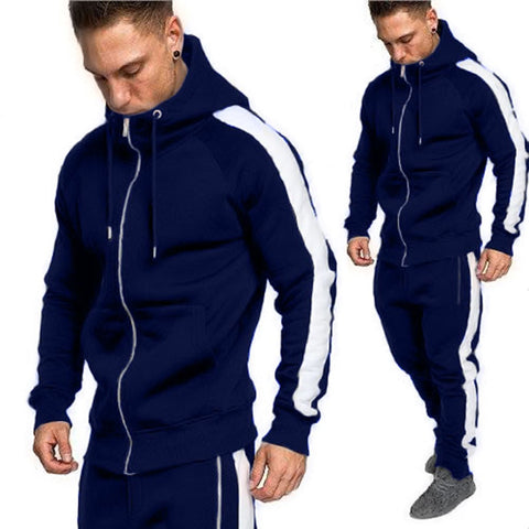 Zogaa Brand Sporting Suit Men Suit Men Hoodies Sets Mens Gyms Sportswear Jogger Suit Male Tracksuit Sets Men Sweat Suit 2019 New