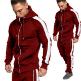 Zogaa Brand Sporting Suit Men Suit Men Hoodies Sets Mens Gyms Sportswear Jogger Suit Male Tracksuit Sets Men Sweat Suit 2019 New