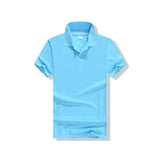 2019 new Summer Polo Shirt men Casual Short Sleeve Solid color Polos Hombre Shirts male cotton high quality Polo Shirt top tees